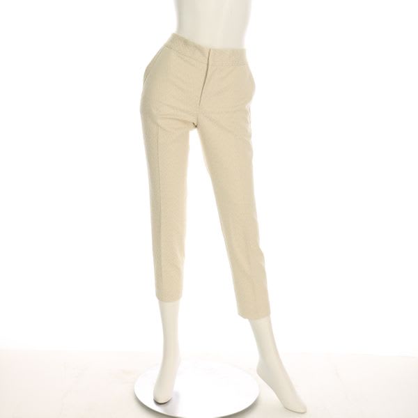 ストレッチジャガードテーパードパンツ