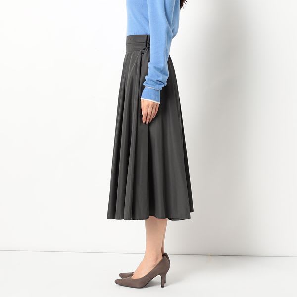 ハイウエストフレアスカート