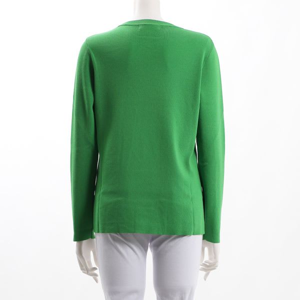 クルーネックシンプルニット