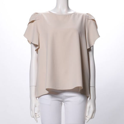 ペタルスリーブブラウス