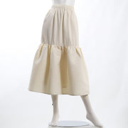 ストライプジャカードギャザースカート