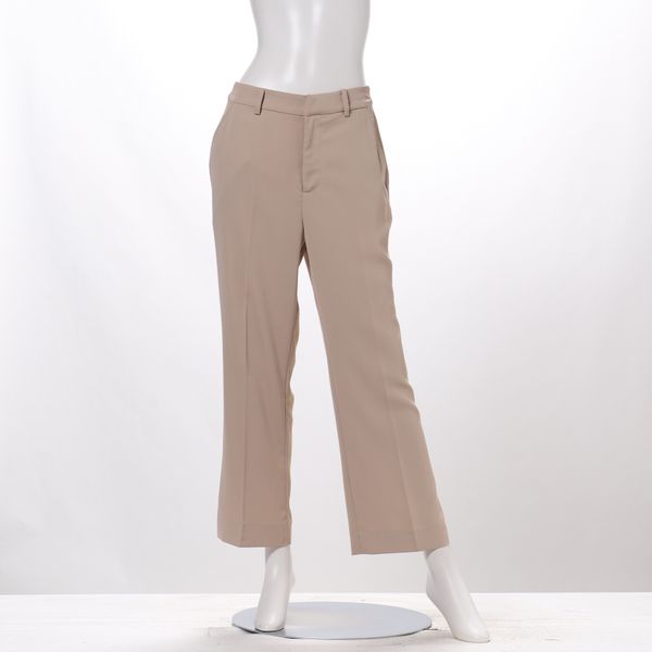 センタープレスフレアパンツ