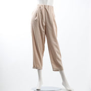 ウエストゴムテーパードパンツ