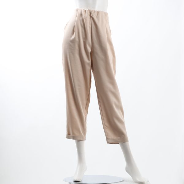 ウエストゴムテーパードパンツ