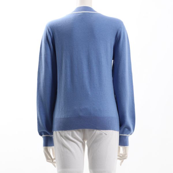 バイカラーニット