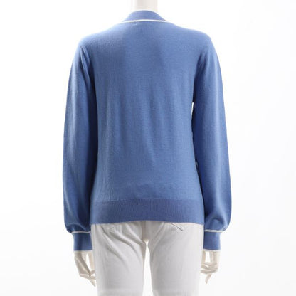 バイカラーニット