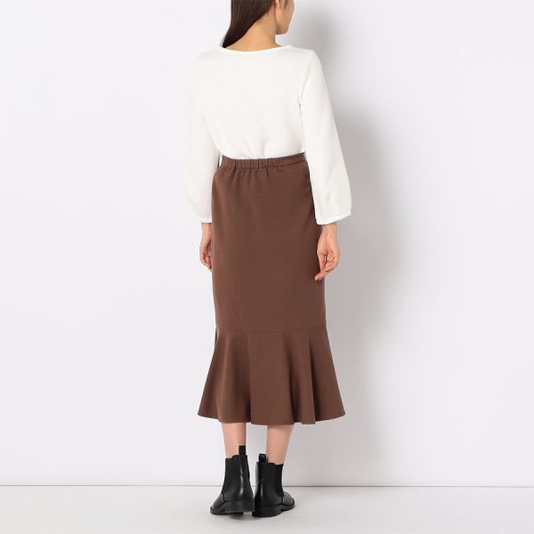 イレギュラーヘムマーメイドスカート