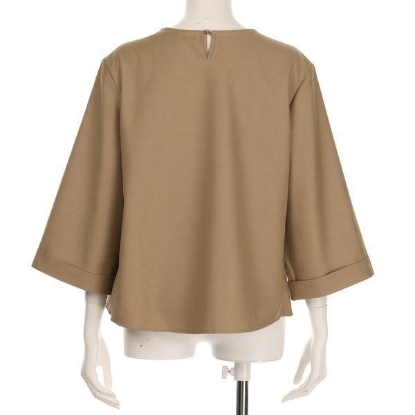 サイドリボンブラウス