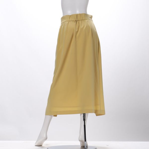 レイヤード風ラップスカート