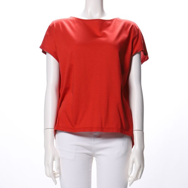 フレンチスリーブ綿カットソー