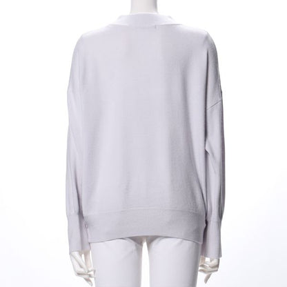 シンプルドロップショルダーニット