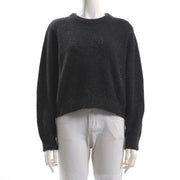 ラメ糸混ニット