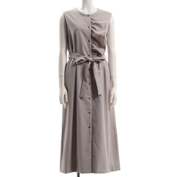 フロントフリルワンピース