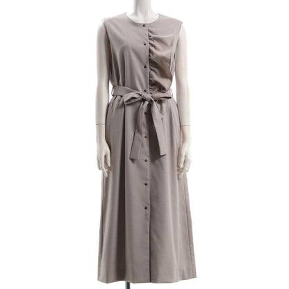 フロントフリルワンピース