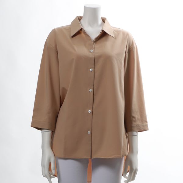 バックテールビックシルエットブラウス