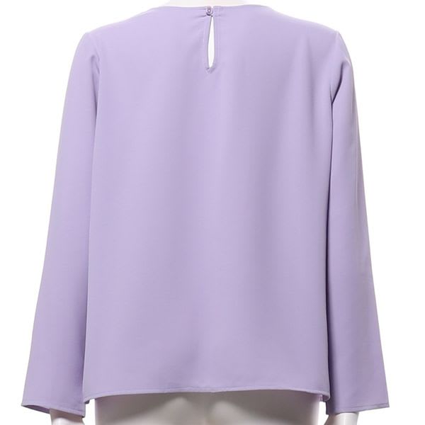 ギャザードネックブラウス