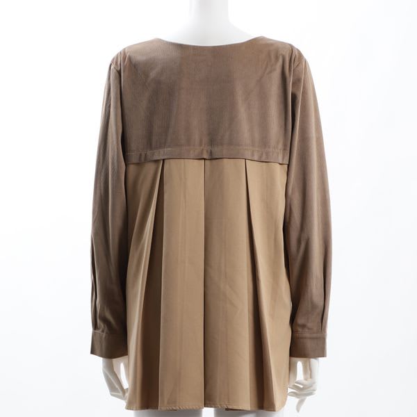 バック異素材切り替えカットソー