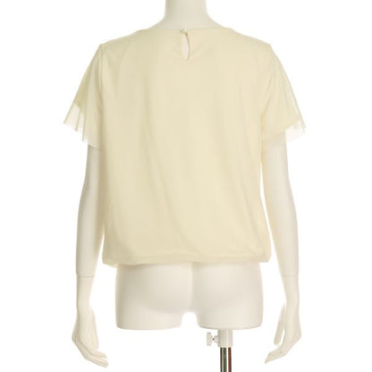 シフォン袖タック入りブラウス