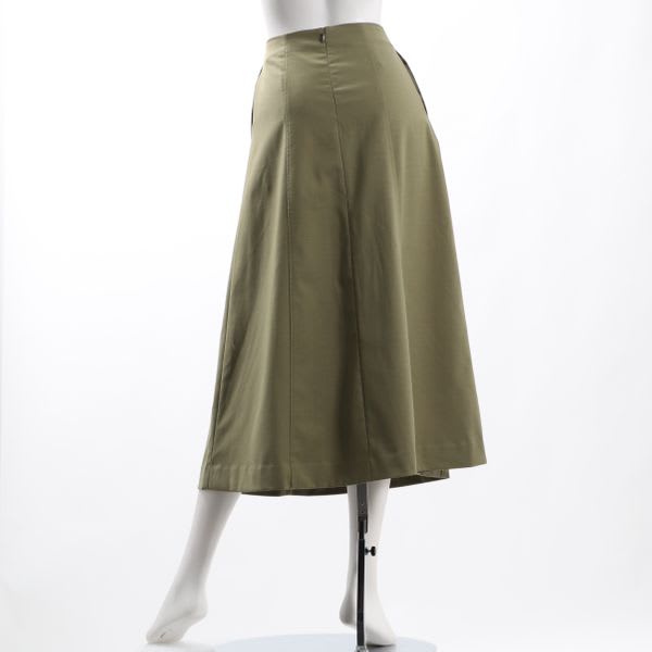 シンプルデザインAラインスカート