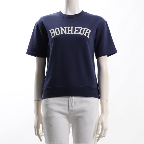 ロゴデザイン半袖カットソー