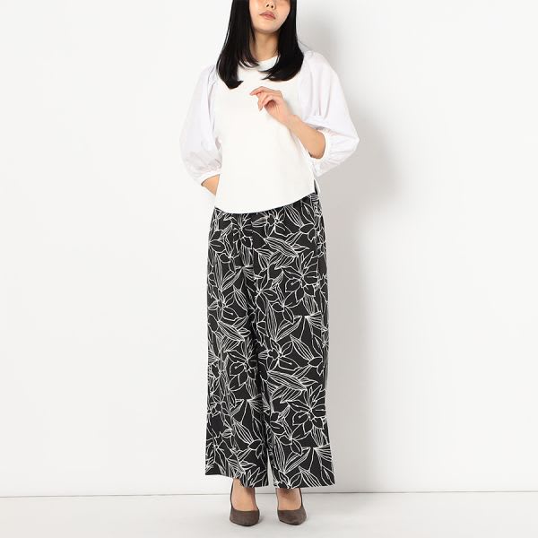 パフスリーブカットソー