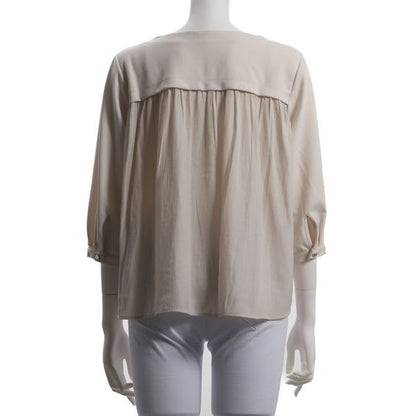 バックデザインメタルパーツカットソー