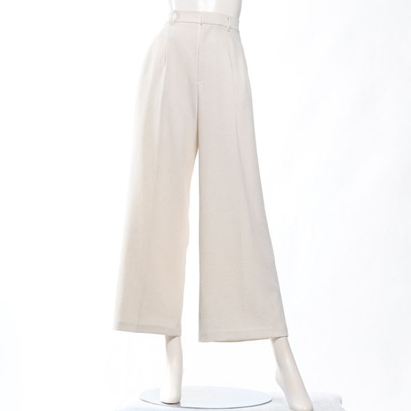 【セットアップ】ハイウエストワイドパンツ