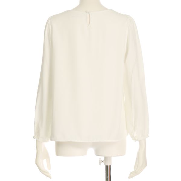 メタルパーツブラウス