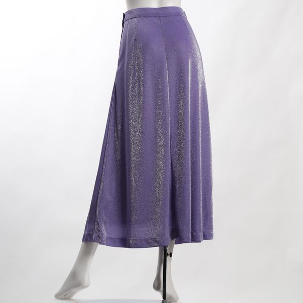 大粒グリッターAラインスカート