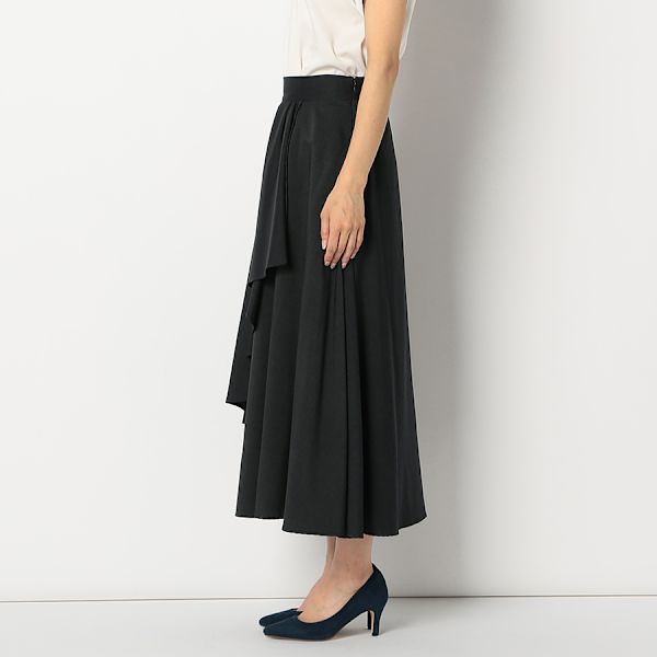 アシンメトリーラッフルスカート