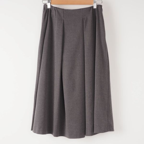 TR起毛ストレッチタック入りフレアスカート