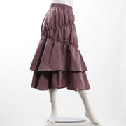 ギャザーティアードスカート