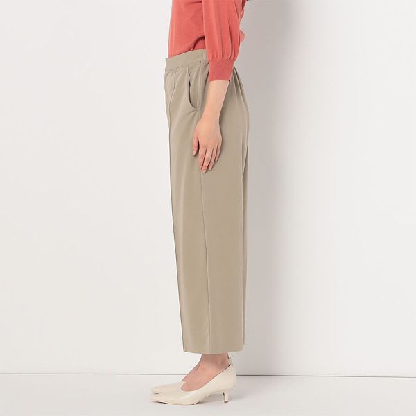 シンプルデザインワイドパンツ