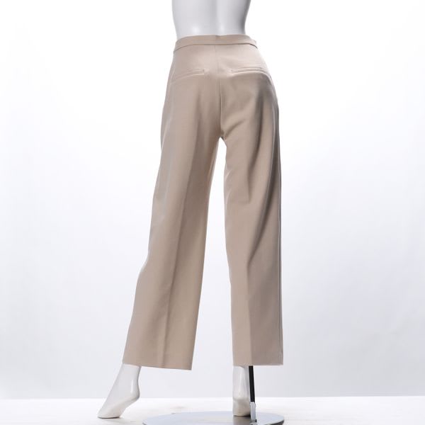 センタープレスストレートパンツ