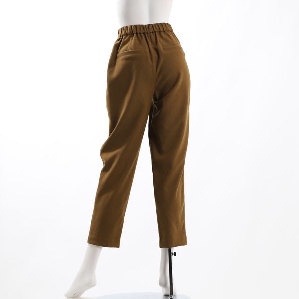 ピーチ起毛テーパードパンツ