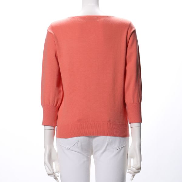 ベーシックVネックニット