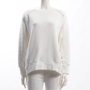 キルティングデザインプルオーバー