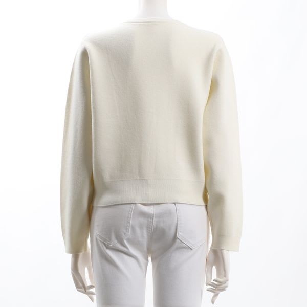 ポケットデザインクルーネックカーディガン