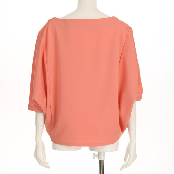 ボリュームスリーブボートネックトップス