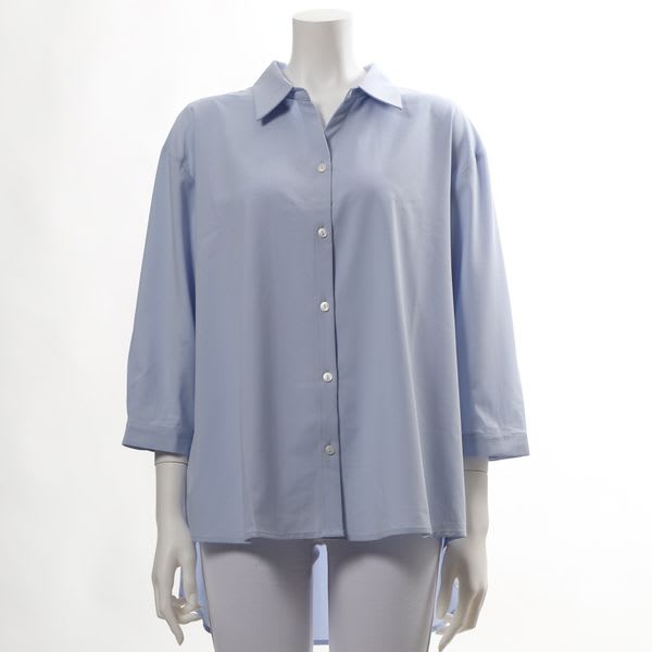 バックテールビックシルエットブラウス