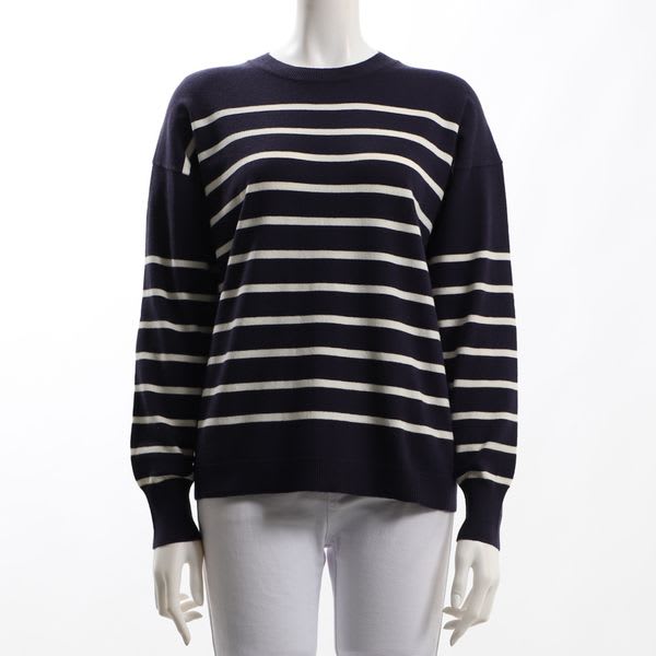 ボーダー柄ニット