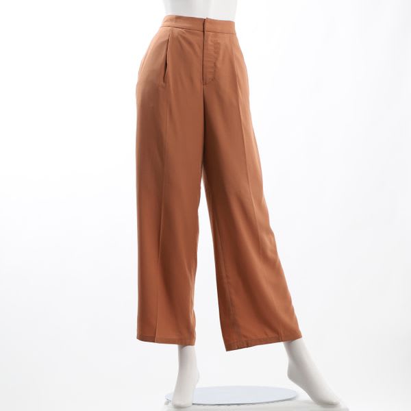 タックワイドパンツ