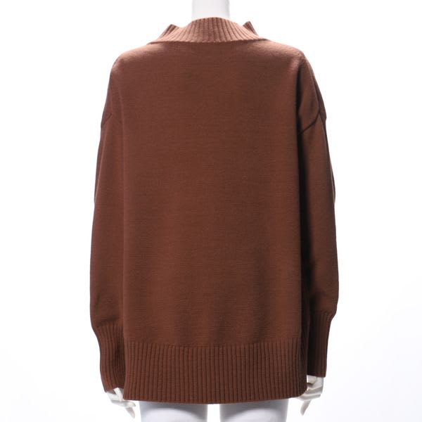 ドロップショルダーオフネックニット