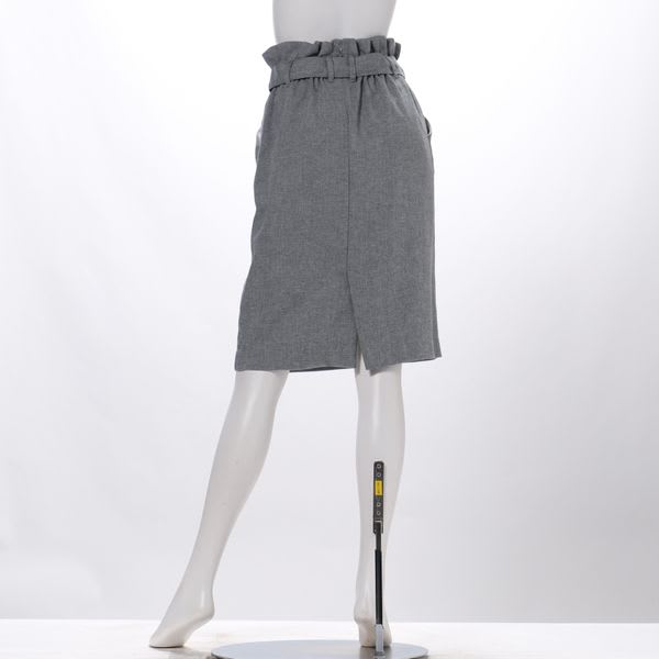 リボンベルト付きタイトスカート