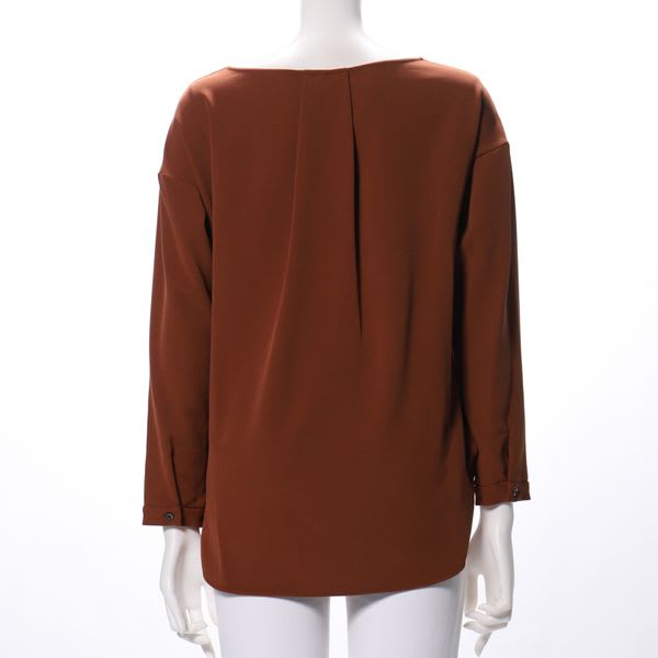 カシュクール風デザインカットソー