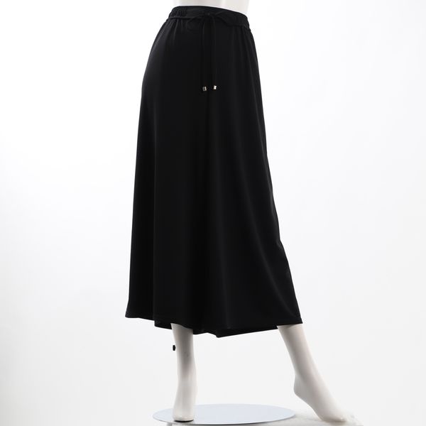 ウエストドロストデザインフレアパンツ
