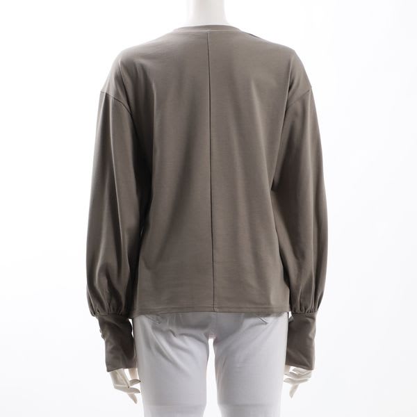 バイカラーデザインカットソー