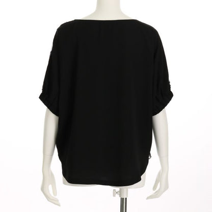 チュールレースドルマンスリーブブラウス