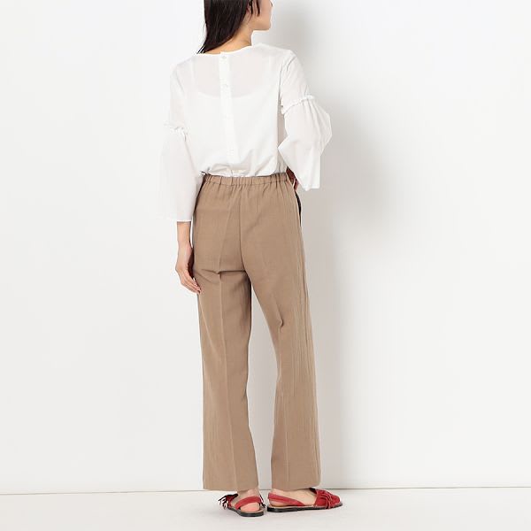 フレアスリーブブラウス