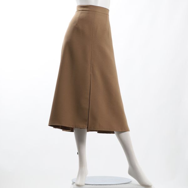 メランジマーメイドシルエットスカート